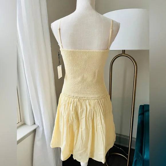 NEW! Boutique Butter Yellow Spring Garden Party Sundress - Picture 8 of 8